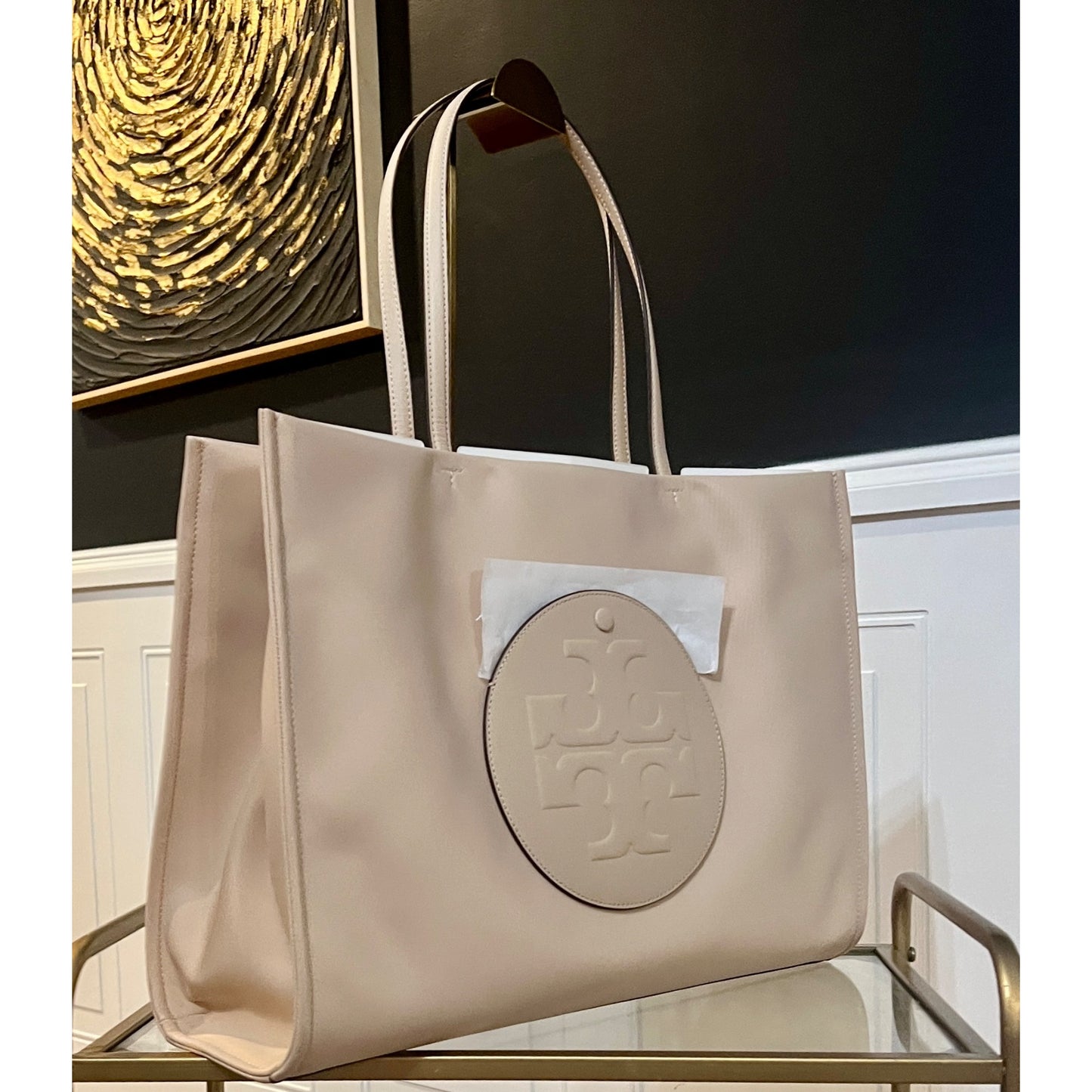NEW!!!  Beautiful Tory Burch Medium Ella Tote in Rose Silk    712TB133P