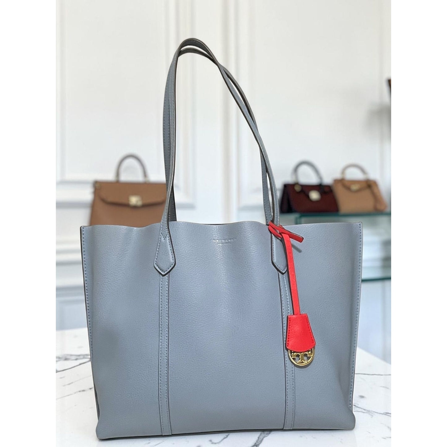 AUTHENTIC TORY BURCH SKY BLUE PERRY SHOULDER BAG