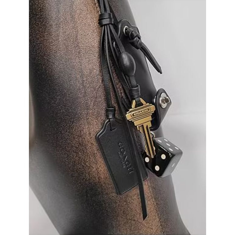 NEW!  COACH Loved Leather Brooklyn 39 Hobo Tote Bag with Bag Charm 623A330P