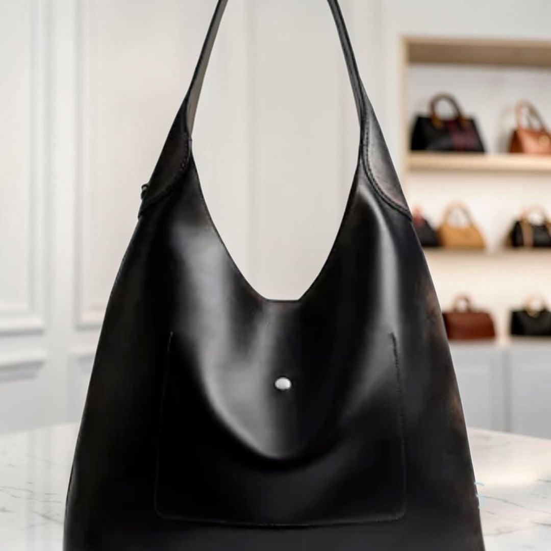 NEW!  COACH Loved Leather Brooklyn 39 Hobo Tote Bag with Bag Charm 623A330P