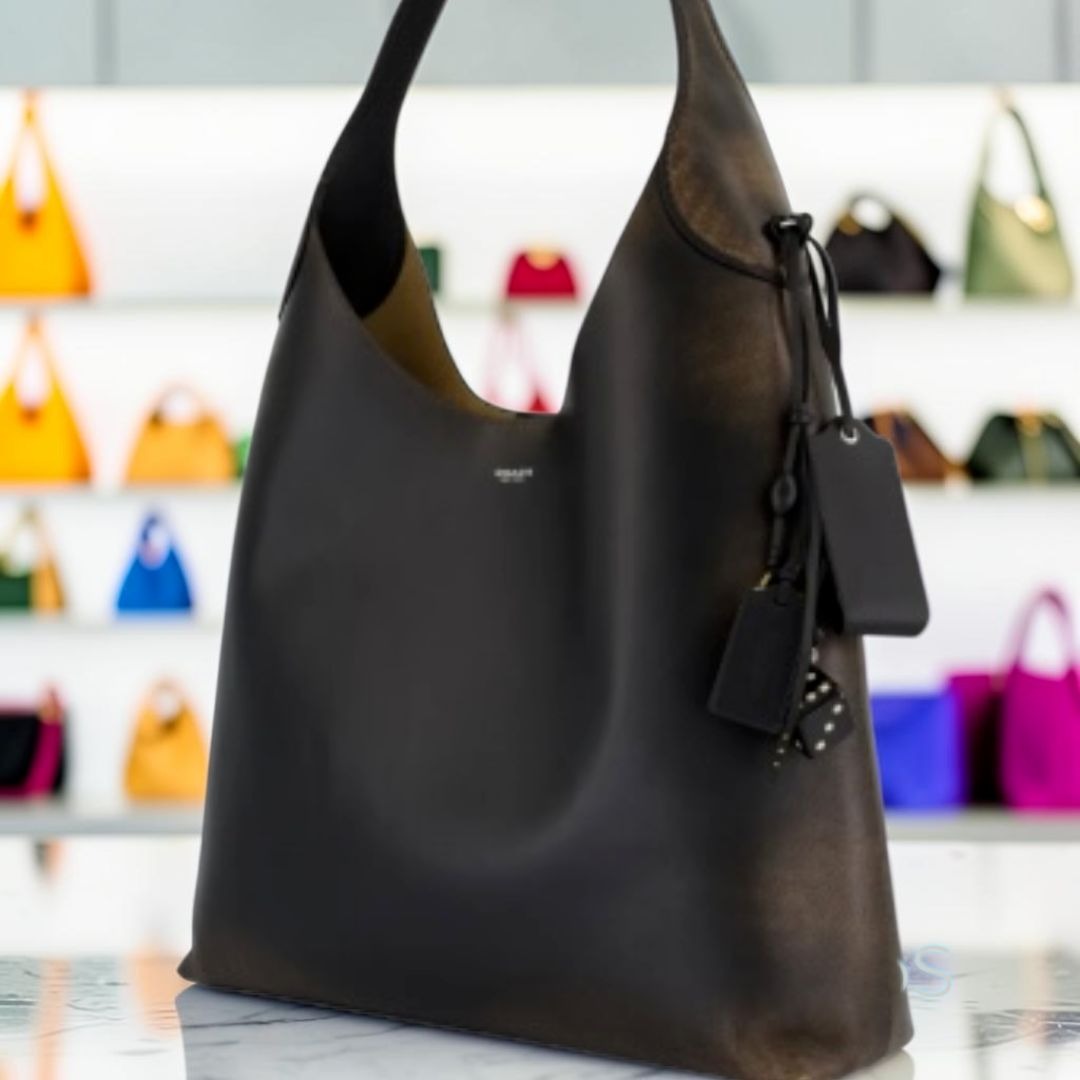 NEW!  COACH Loved Leather Brooklyn 39 Hobo Tote Bag with Bag Charm 623A330P