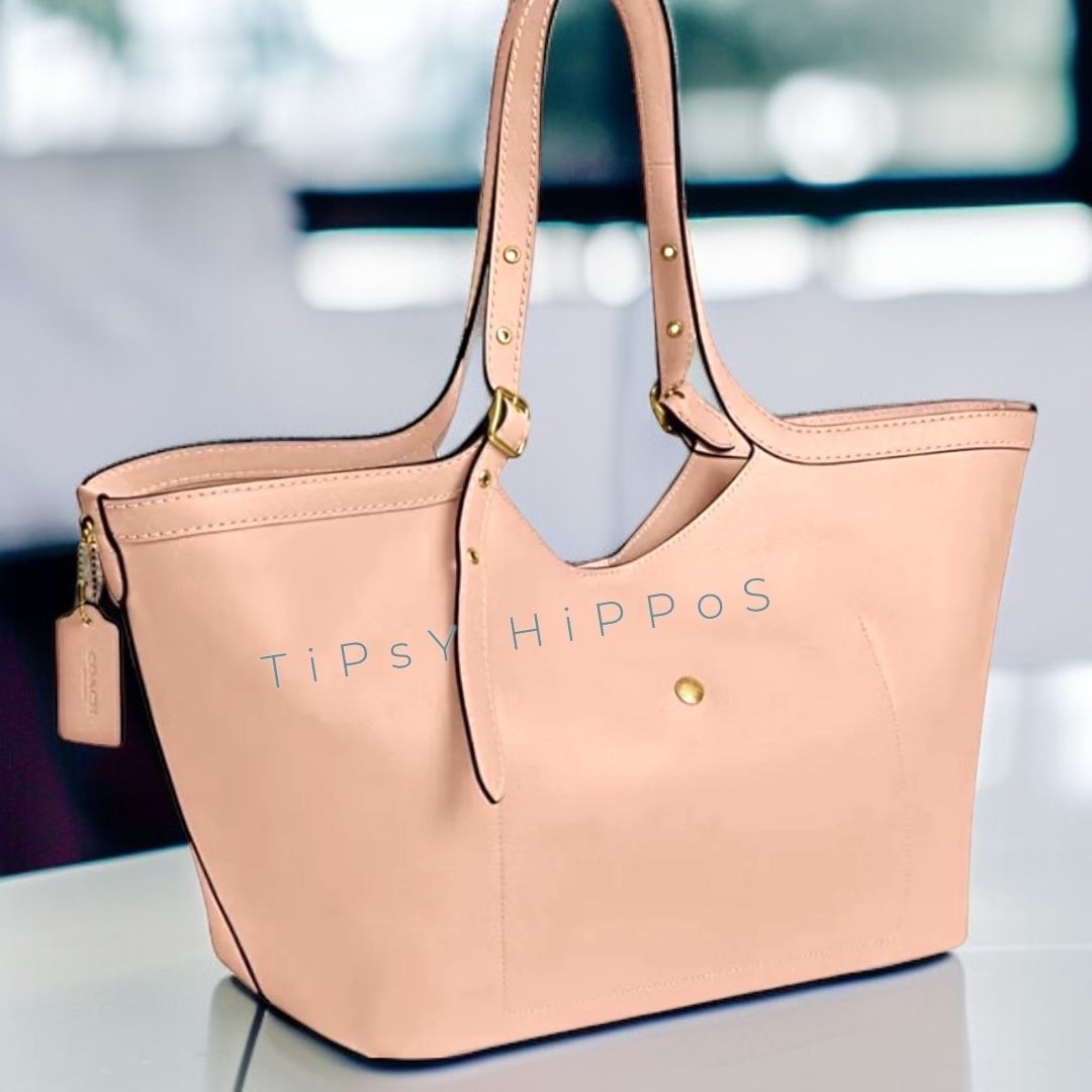 COACH Gramercy Tote Shoulder Bag in Cream