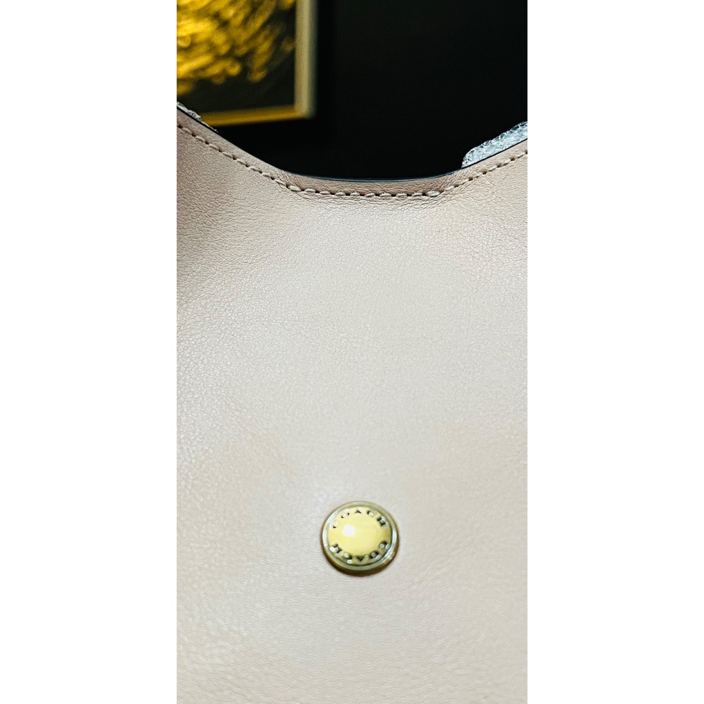 COACH Gramercy Tote Shoulder Bag in Cream