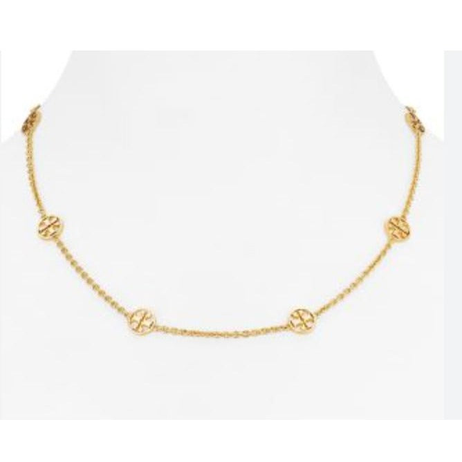 Tory Burch Miller Double T Collar Necklace