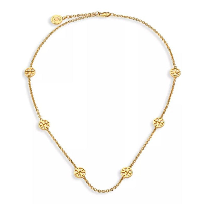 Tory Burch Miller Double T Collar Necklace