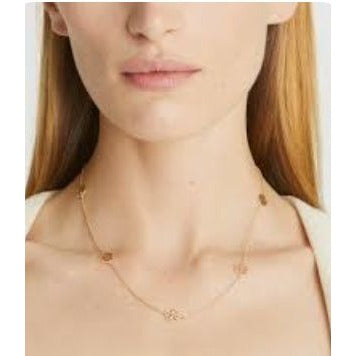 Tory Burch Miller Double T Collar Necklace