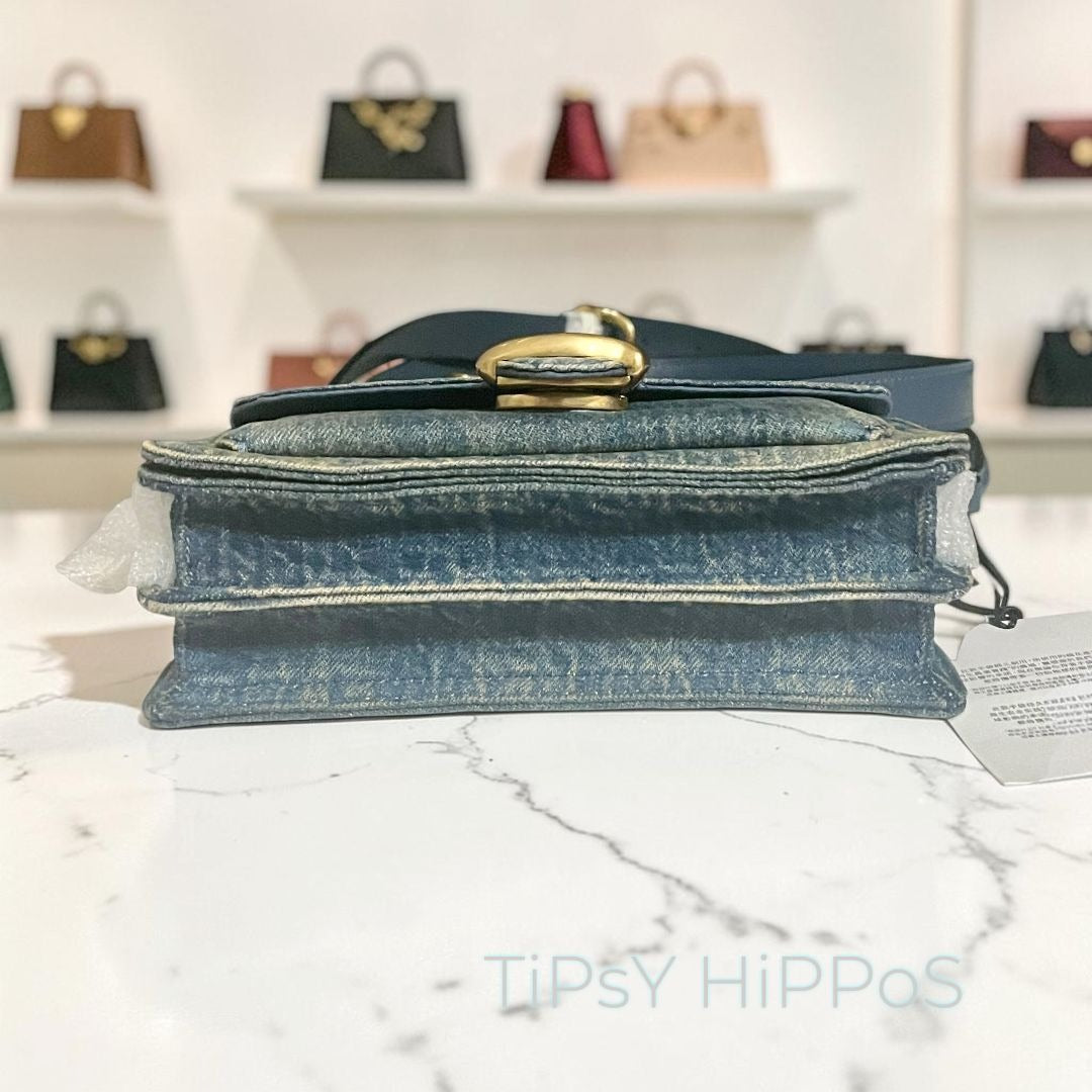 NEW WITH TAGS COACH DENIM TABBY 20 SHOULDER BAG   (726D210P)