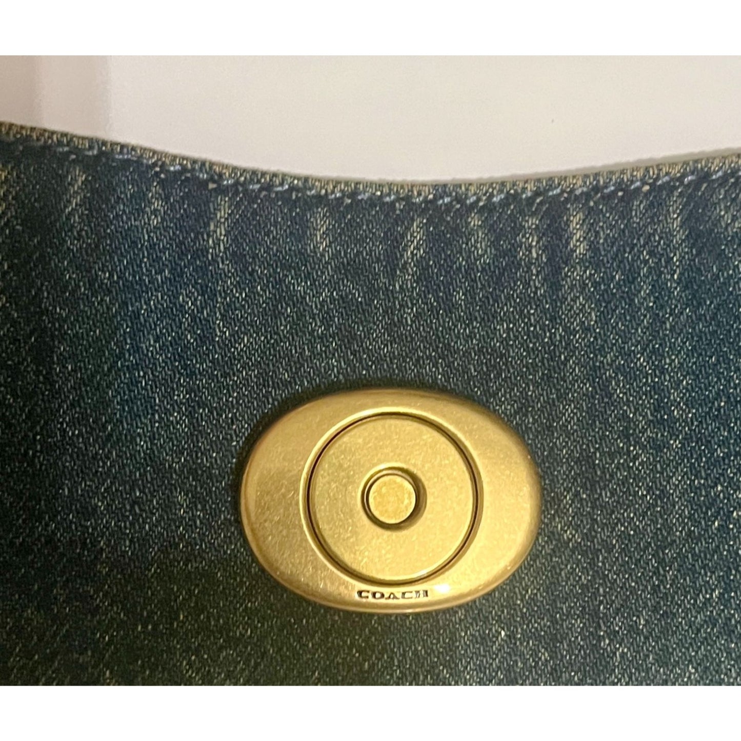 NEW WITH TAGS COACH DENIM TABBY 20 SHOULDER BAG   (726D210P)