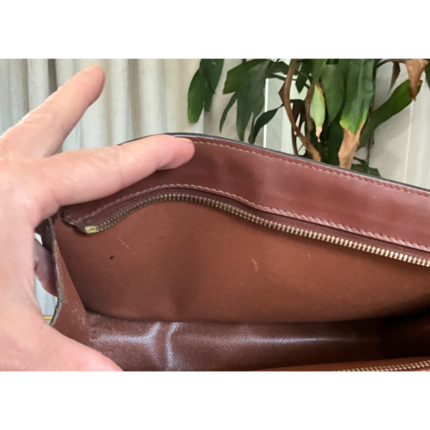 AUTHENTIC LOUIS VUITTON MONOGRAM POCHETTE HOMME CLUTCH