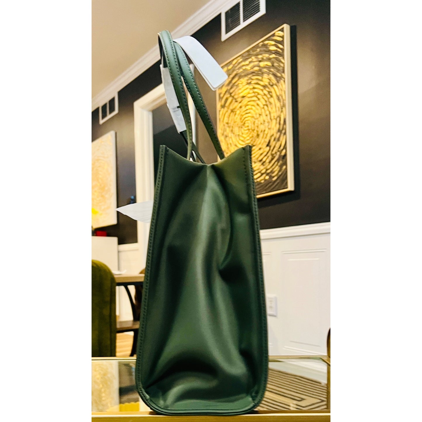 Tory Burch Moss Green Ella Tote